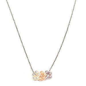 Elegant Multi-Color Pearl Tasaki Necklace